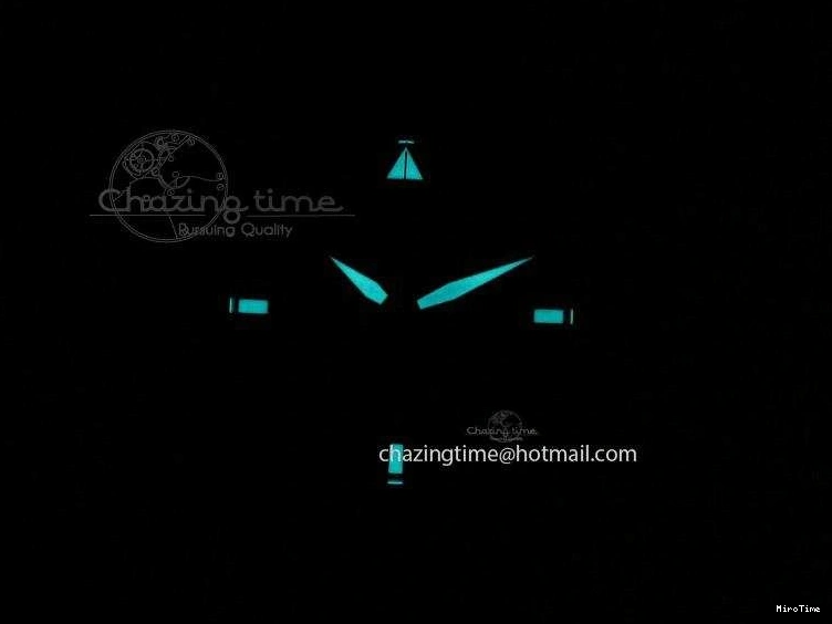 MIROTIME 0122 Minimalist Pilot Chrono 3777 43mm ZF 1:1 Best Edition Black Dial On SS Bracelet A 7364